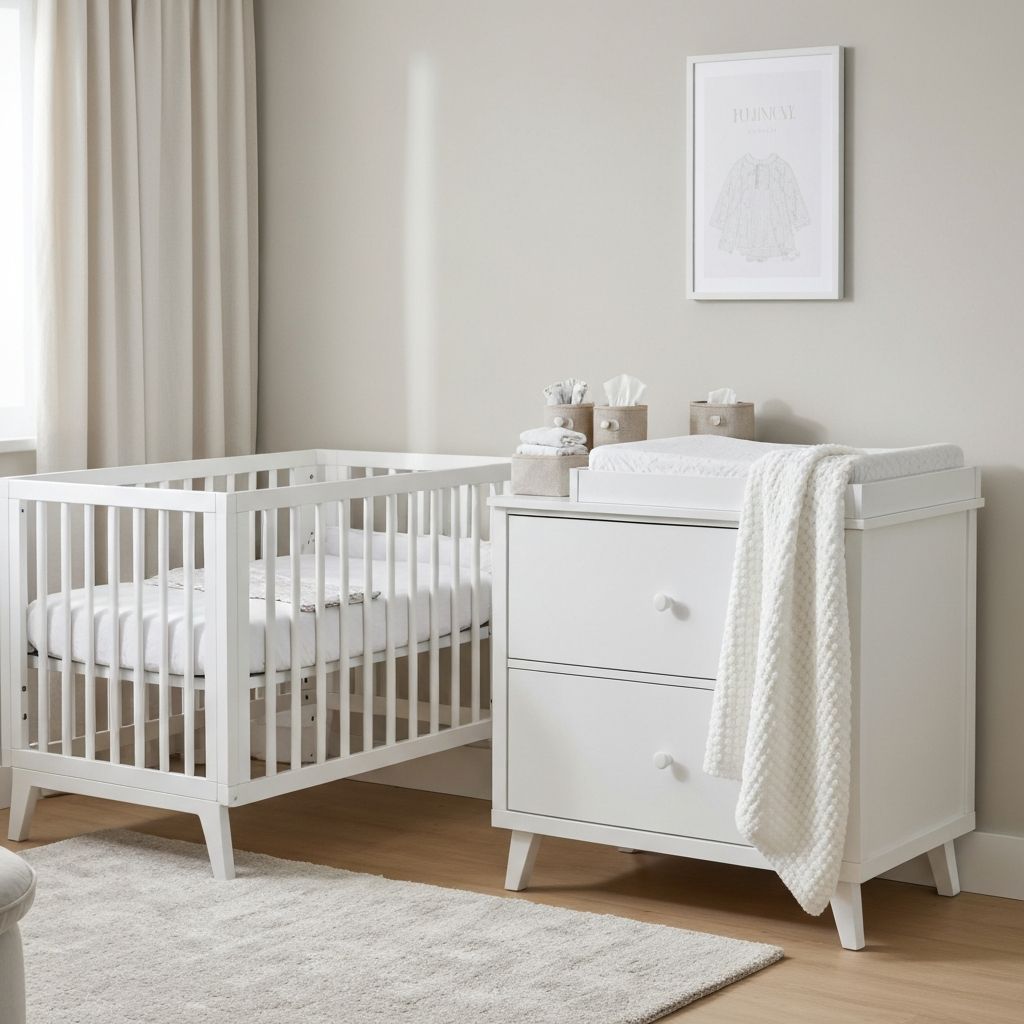 Organized baby nursery